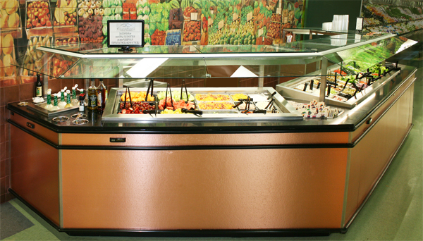 Inline salad bar at Price Choppers
